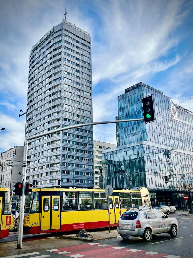 Super Apartament Blue Scisle Centrum Dwie Linie Metra Netflix Wifi 300 Mbs Panorama Miasta Varsó Kültér fotó