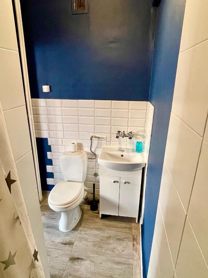 Super Apartament Blue Scisle Centrum Dwie Linie Metra Netflix Wifi 300 Mbs Panorama Miasta Varsó Kültér fotó
