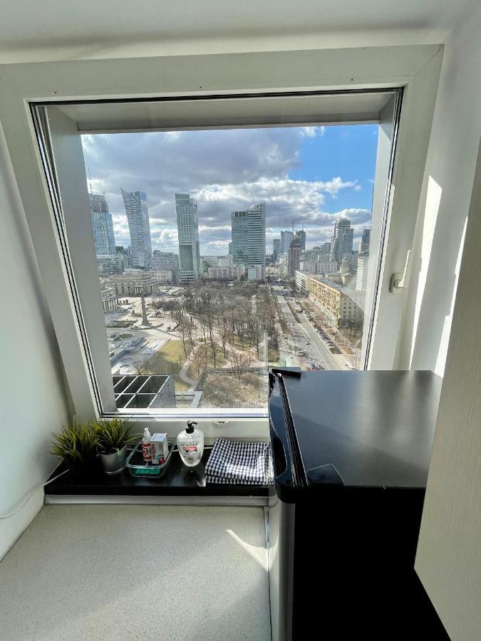 Super Apartament Blue Scisle Centrum Dwie Linie Metra Netflix Wifi 300 Mbs Panorama Miasta Varsó Kültér fotó